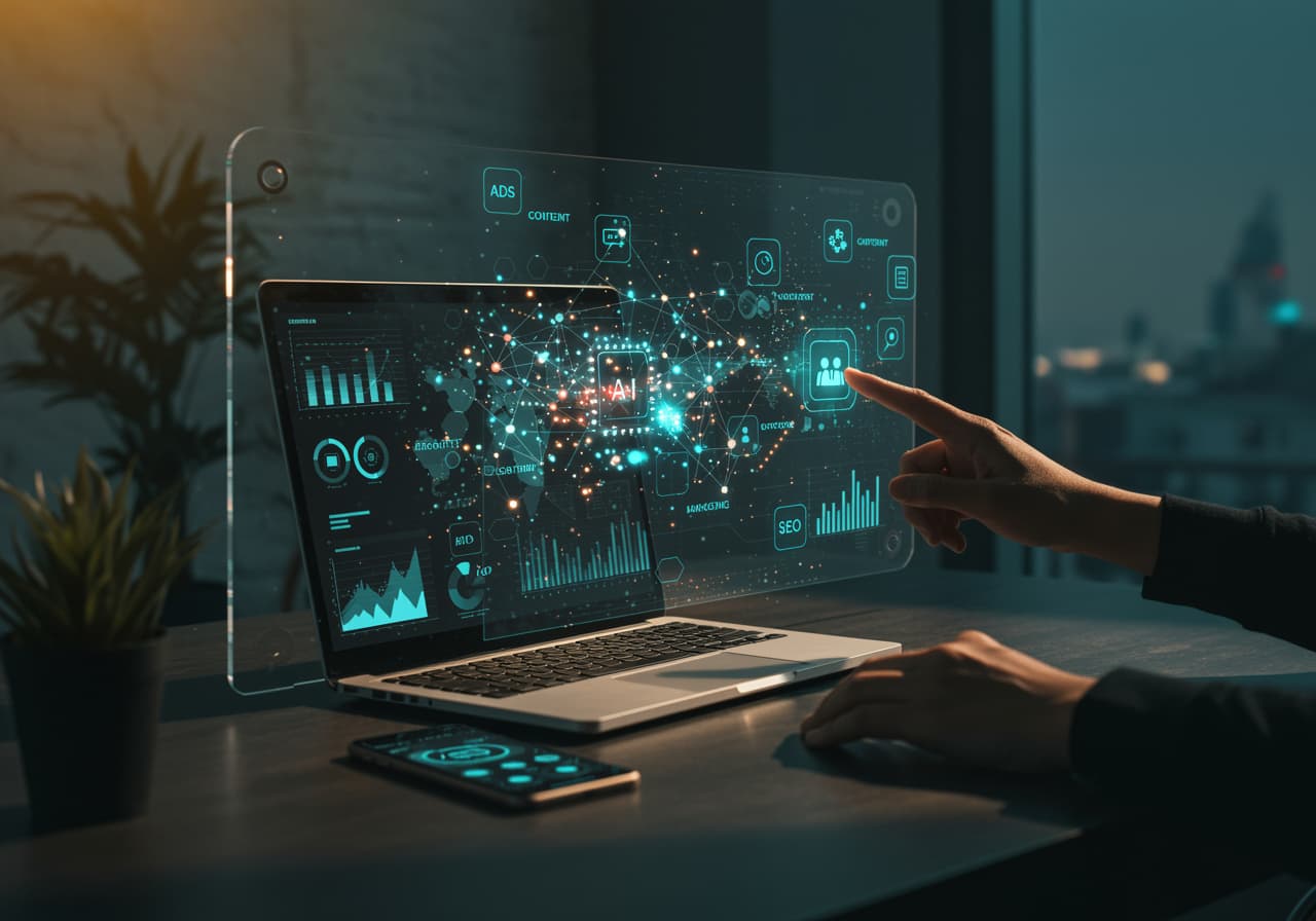 course Mastering Digital Marketing with AI image